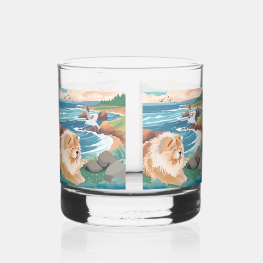 LILLIAN Chow Stemless rotsen glas (Links)