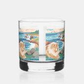 LILLIAN Chow Stemless rotsen glas (Rechts)