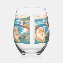 LILLIAN Chow Stemless wijnglas Wijnglas Zonder Voet