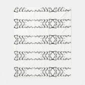 "Lillian" Fleece Blanket (Voorkant)