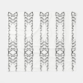 "Lillian" Fleece Blanket Deken (Voorkant (Horizontaal))