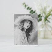 Lillian Gish Briefkaart (Staand voorkant)