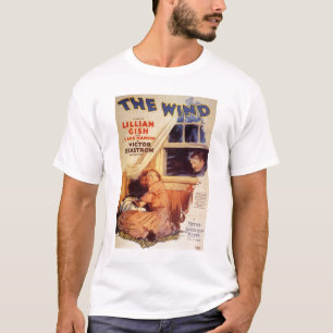 Lillian Gish The Wind film poster T-shirt
