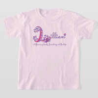 Lillian meisjes L naam betekenis monogram kinder s