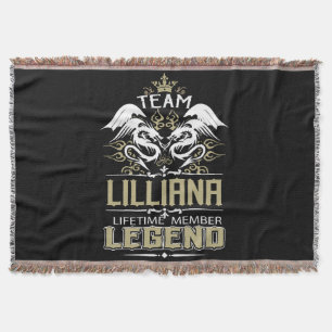 Lilliana Lilliana Dragon Levenslang Lid Legende Deken