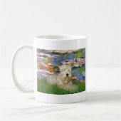 Lillies 2 - Wheaten Terrier 1 Koffiemok (Links)