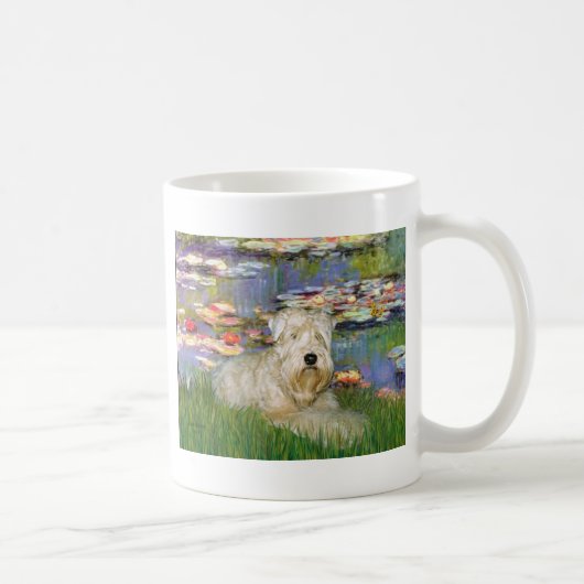 Lillies 2 - Wheaten Terrier 1 Koffiemok (Rechts)