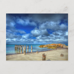 Lillies Beach Wybalena, Flinders Island Briefkaart