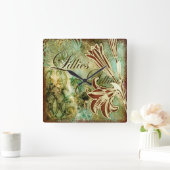 Lillies Vierkante Klok (Huis)