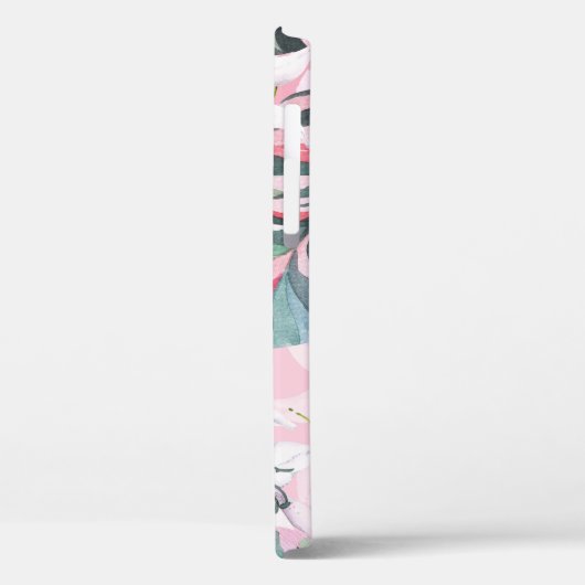 Lillies Waterverf: Pastel Fabric Dreams Case-Mate iPhone Case (Achterkant / Links)