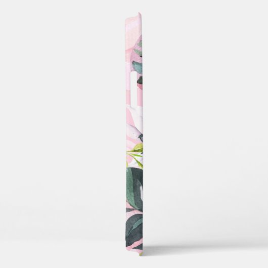 Lillies Waterverf: Pastel Fabric Dreams Case-Mate iPhone Case (Achterkant / Rechts)