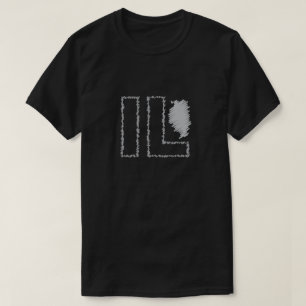 L'Illinois IL énoncent le T-shirt