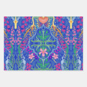 Lillith's tuin in de lente - Kobalt Inpakpapier Vel (Voorkant)