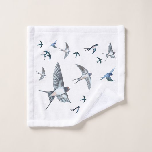 L'Illustration De L'Avalière Volante (Gant de toilette)