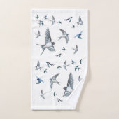 L'Illustration De L'Avalière Volante (Serviette à main)