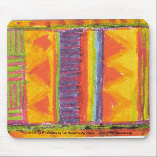 L'illustration des enfants d'IRW - tapis de souris