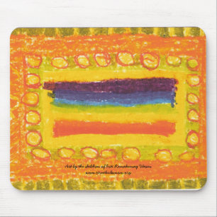 L'illustration des enfants d'IRW - tapis de souris