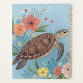 L'illustration d'une tortue de mer (Dos)