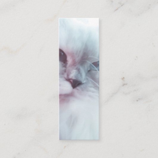 Lilly Bladwijzer Mini Visitekaartje (Voorkant)