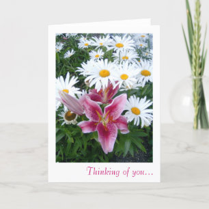 Lilly & Daisy Penser à vous Carte