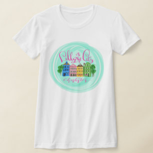 Lilly in de stad - Bella & Canvas Slim T-shirt