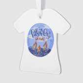 Lilly in het City Greenwich Ornament (voorkant)