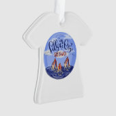 Lilly in het City Greenwich Ornament (voorkant)