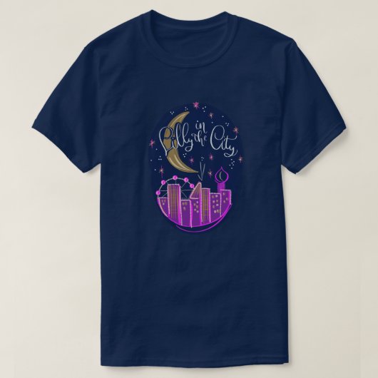 Lilly in het City Logo T-shirt (Design voorkant)