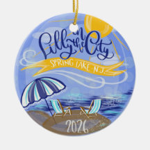 Lilly in the City - Spring Lake, NJ - Ornament