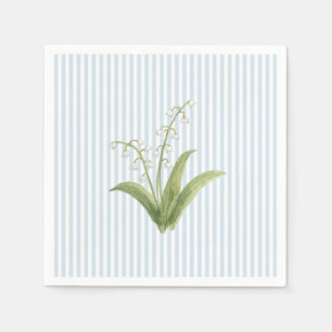 Lilly of the Valley Huwelijk Maatwerk Blauwe Stree Servet