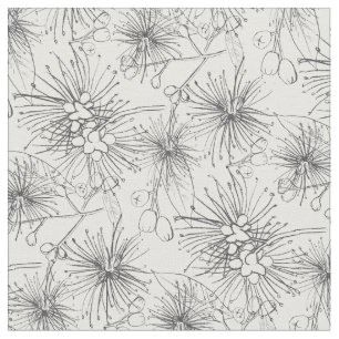 Lilly pilly botanische geschetste herhalen patroon stof