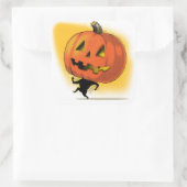 Lil'Pumpkin Head Vierkante Sticker (Tas)