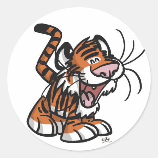 Lil'Tiger sticker (Voorkant)