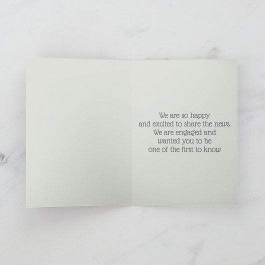 Lily and Hearts, Verloving kondiging Aankondiging (Binnen)