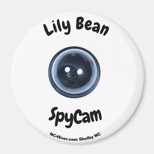 Lily Bean SpyCam Magnet (Devant)