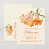 Lily bel prima kunst Sparen het briefkaart van de (Voorkant / Achterkant)