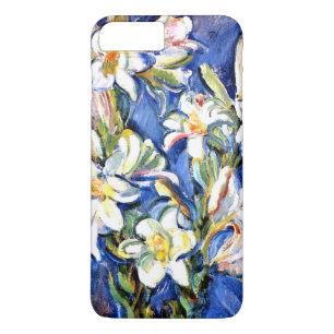 Lily, bloemenschildering iPhone 8 plus / 7 plus hoesje