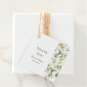 LILY Bloesem Elegantie Bedankjes Labels