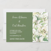 LILY Bloesem Elegantie Save The Date (Voorkant)