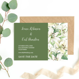 LILY Bloesem Elegantie Save The Date