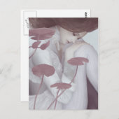 "Lily"-Briefkaart Briefkaart (Voorkant / Achterkant)