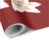 Lily cadeau wrap (Rood) ゆりの包装紙(赤) Cadeaupapier (Rol Hoek)