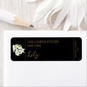 Lily Candle Label (Insitu)