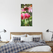 Lily canvas afdruk (Insitu (Slaapkamer))