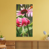 Lily canvas afdruk (Insitu (Woonkamer))