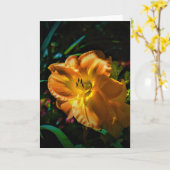 Lily, carte (Fleur jaune)