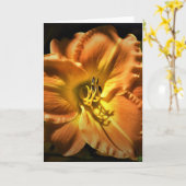 Lily, carte (Fleur jaune)