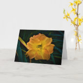 Lily, carte (Fleur jaune)