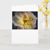 Lily, carte (Fleur jaune)