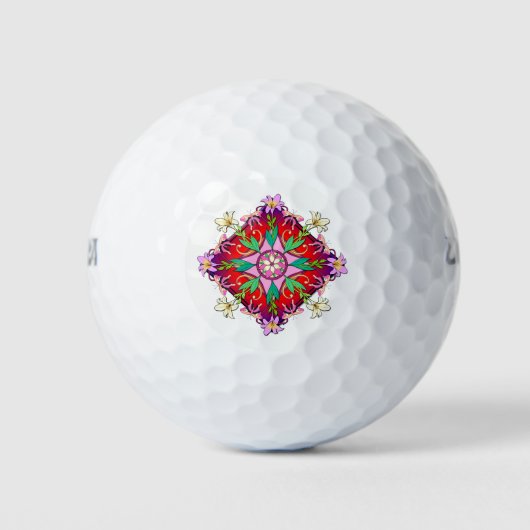 Lily Circle Golfballen (Voorkant)